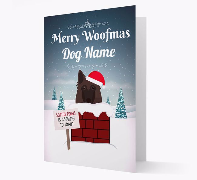 Merry Woofmas: Personalised {breedFullName} Christmas Card